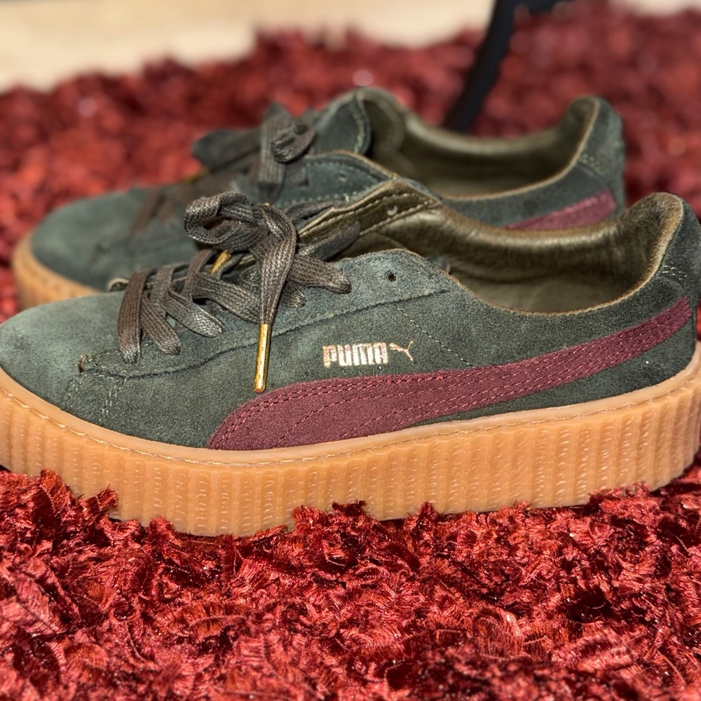 Rihanna Fenty Suede Creepers